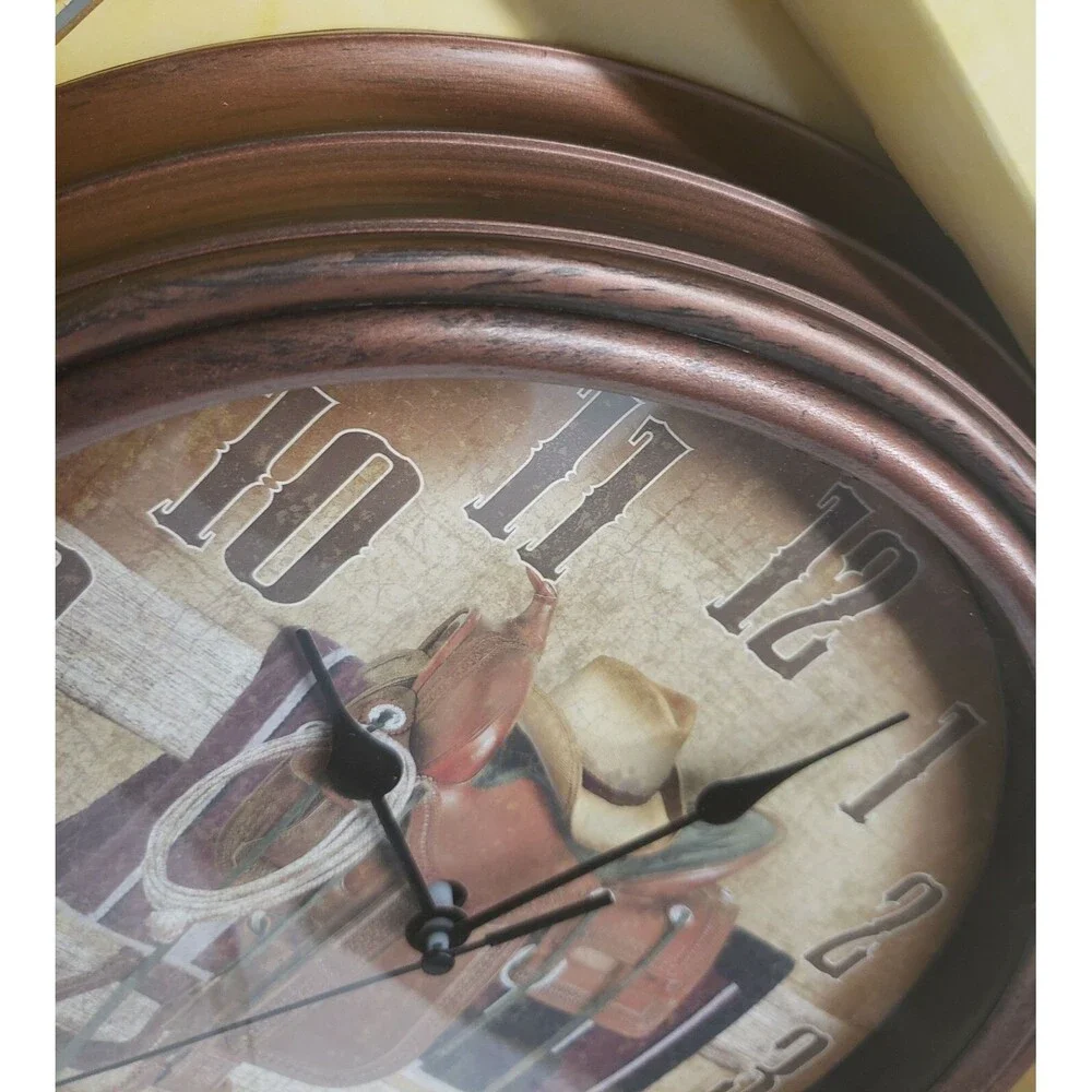 Kitchen Plastic Decorative Wall Clock, approx. 12